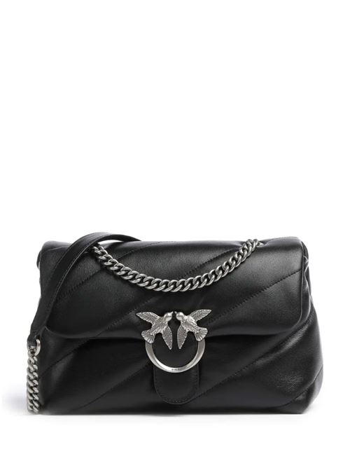 LOVE PUFF CLASSIC PINKO | 100038.A0F2Z99O NERO-OLD SILVER